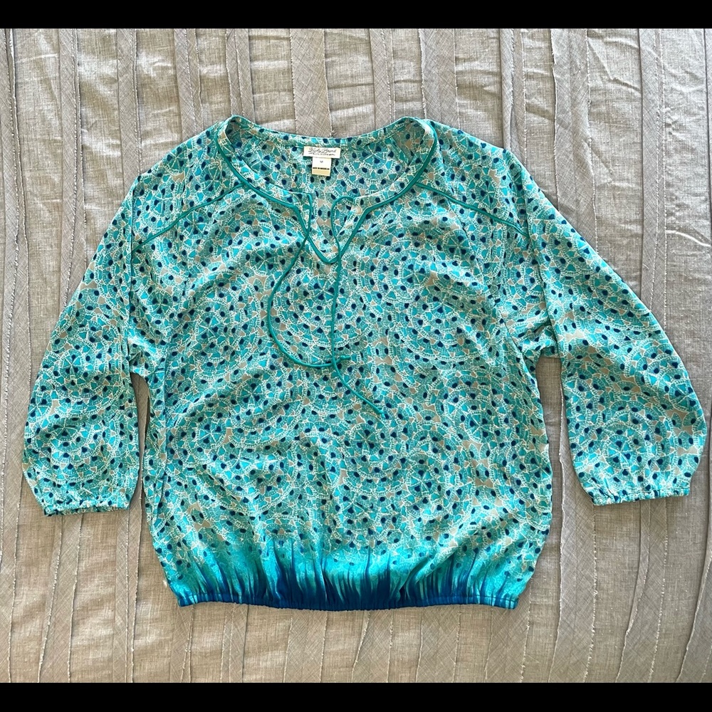 Lucky Brand 3/4 sleeve Top